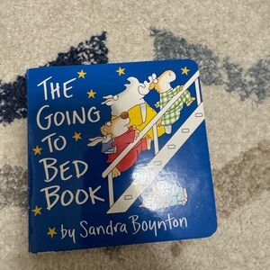 The Going to Bed Book by Sandra Boynton - Kid board book